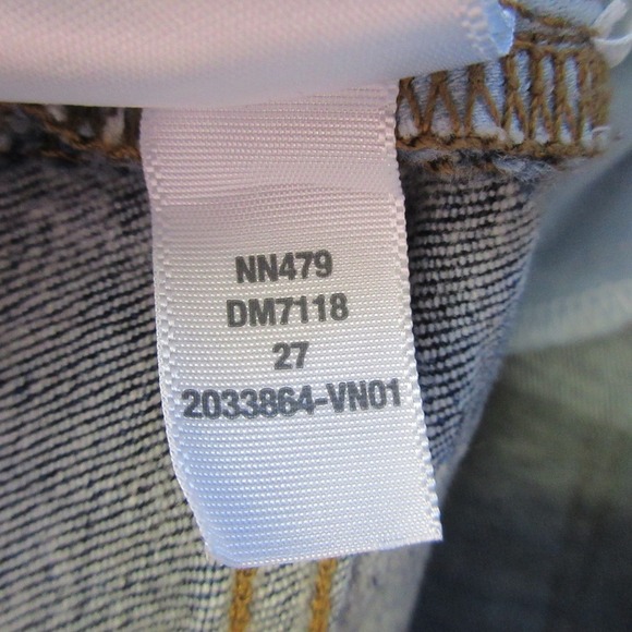 Madewell Skinny Flare Jeans Women 27 Blue Cotton Denim High Rise Bootcut 690 - Picture 6 of 11